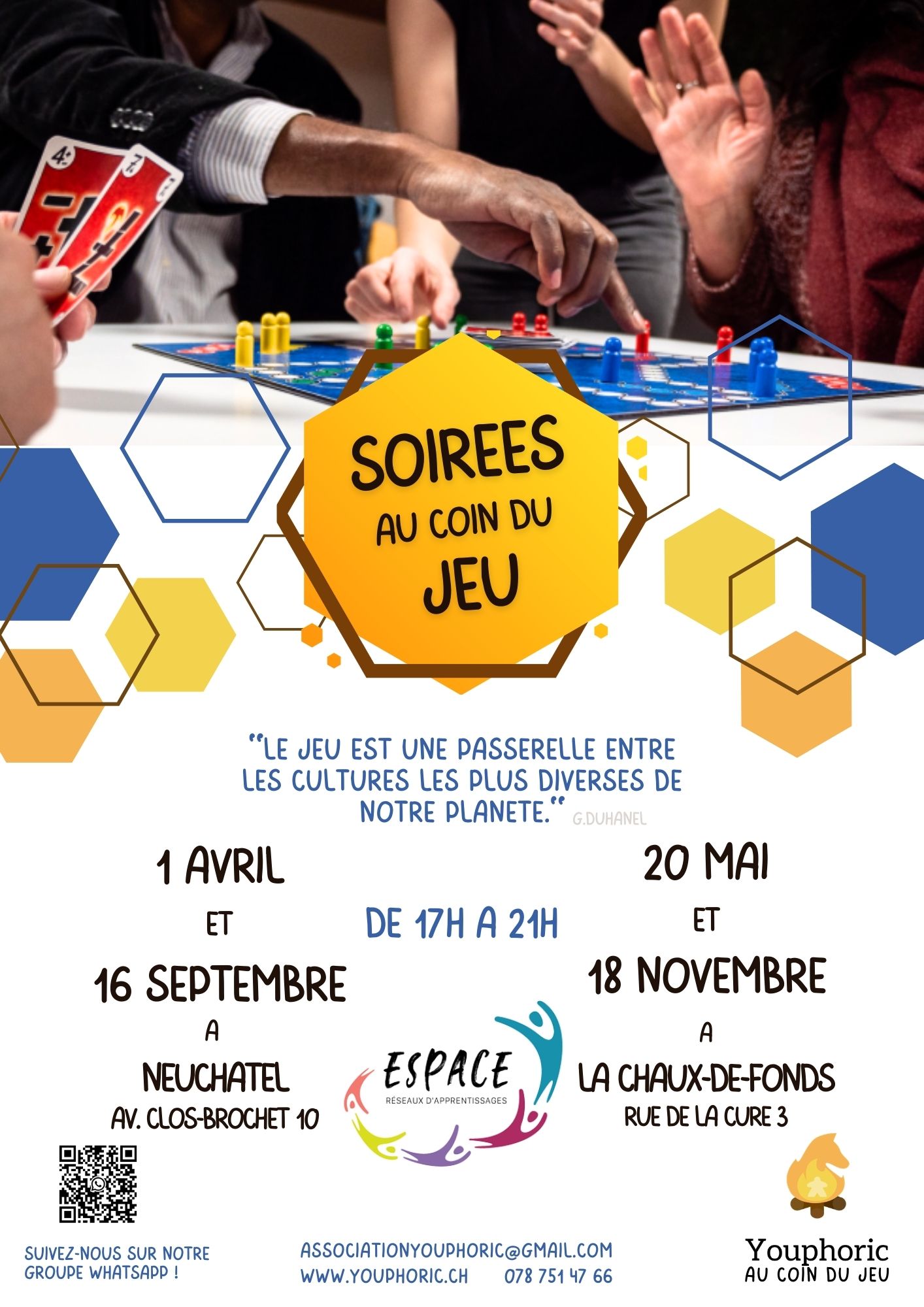 Soirées au Coin du Jeu