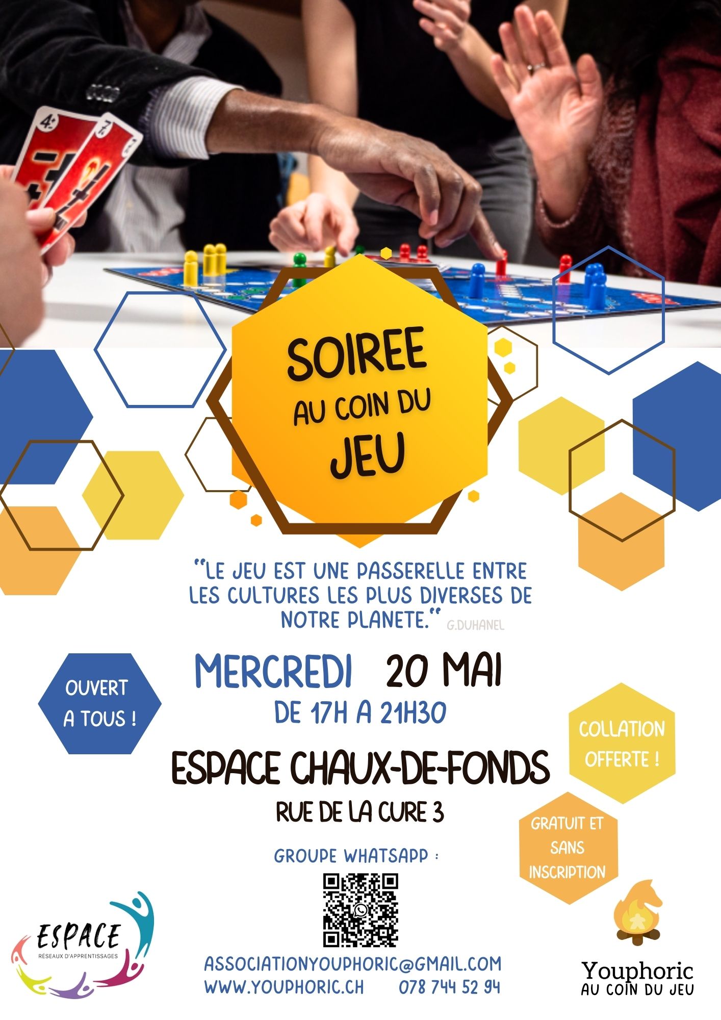 Soirées au Coin du Jeu (ESPACE CDF)
