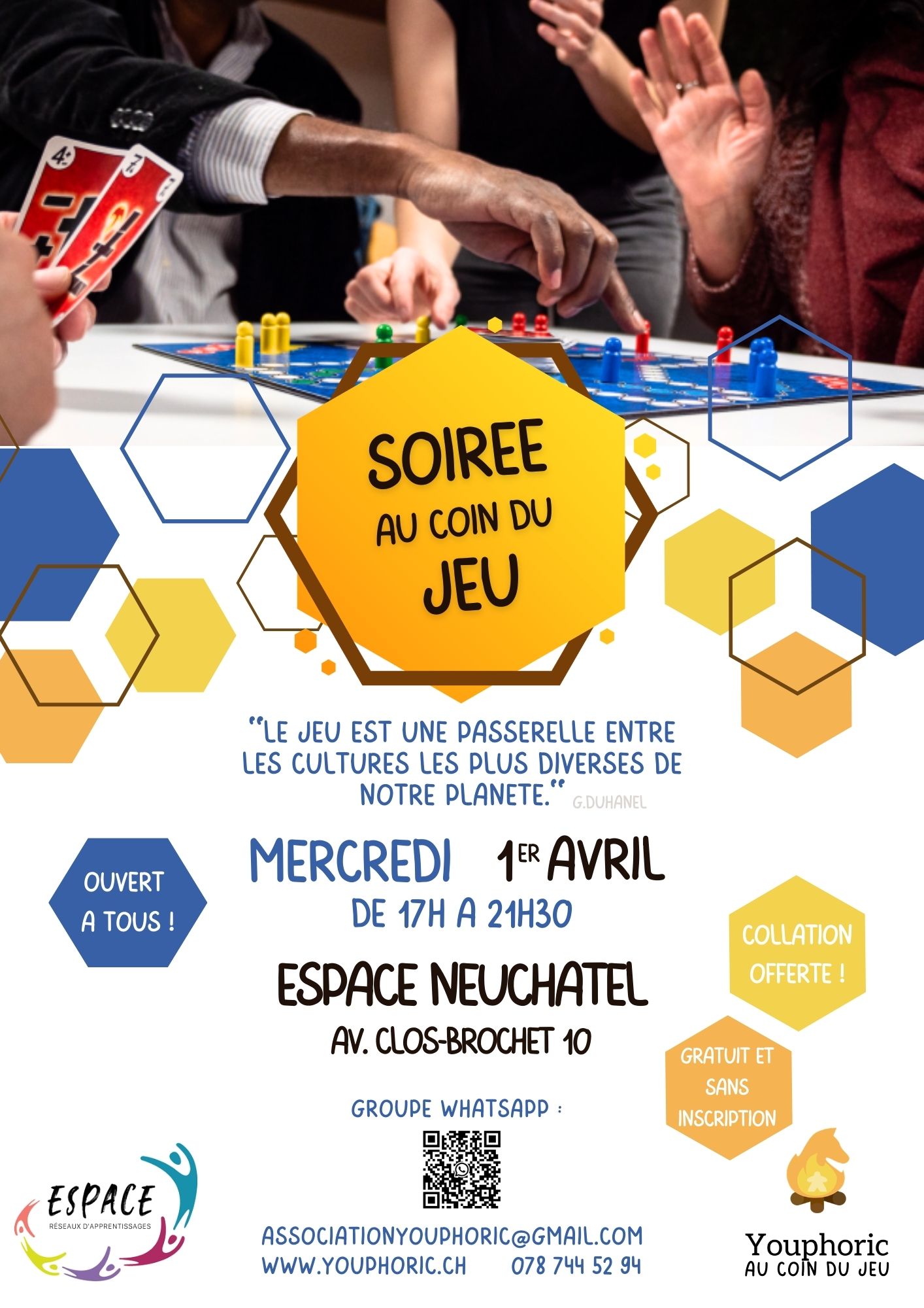 Soirées au Coin du Jeu